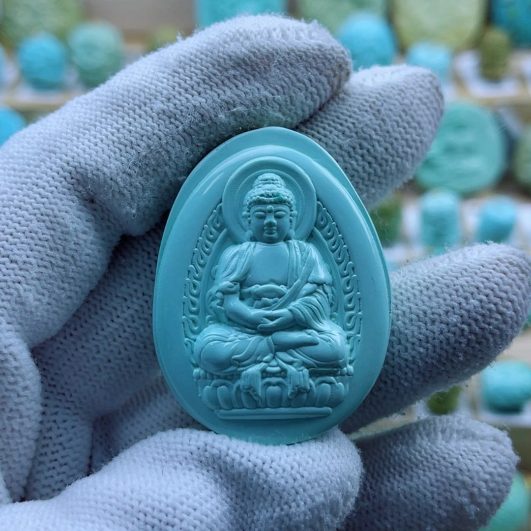 绿松石未镶嵌珠宝奇石