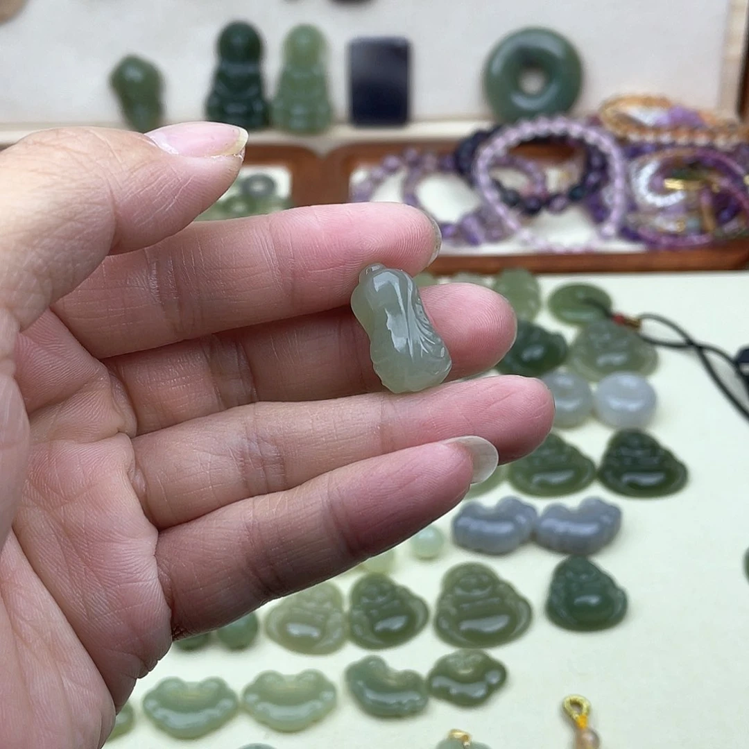 和田玉吊坠(不含链)未镶嵌