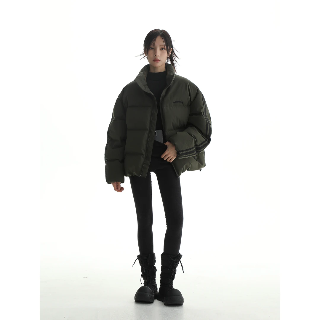 MASONPRINCE 新款功能运动杠条户外面包服美式加厚羽绒服