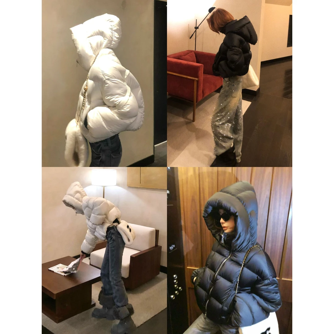 婉君【巫师帽高端羽绒服】 “270g新国标白鸭绒”外套LWJ25D4C3888