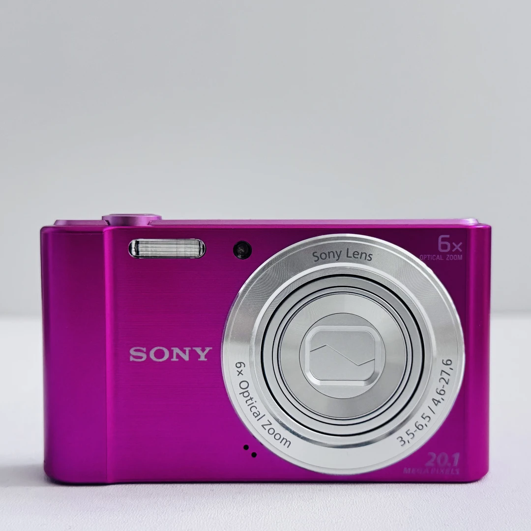 99新 Sony/索尼 w810 2010w像素6倍光学变焦原盒 人像冷白色彩好