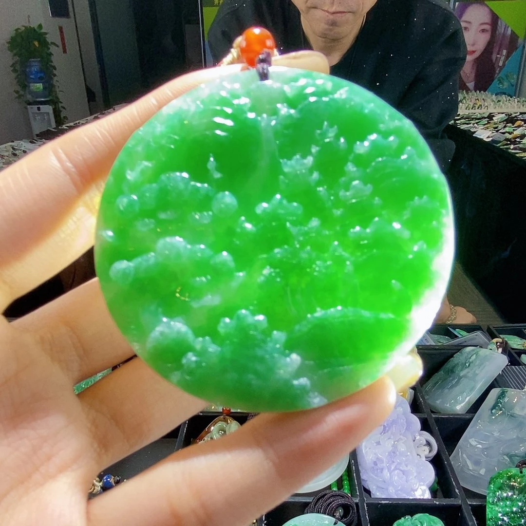 颈饰未镶嵌翡翠翡翠