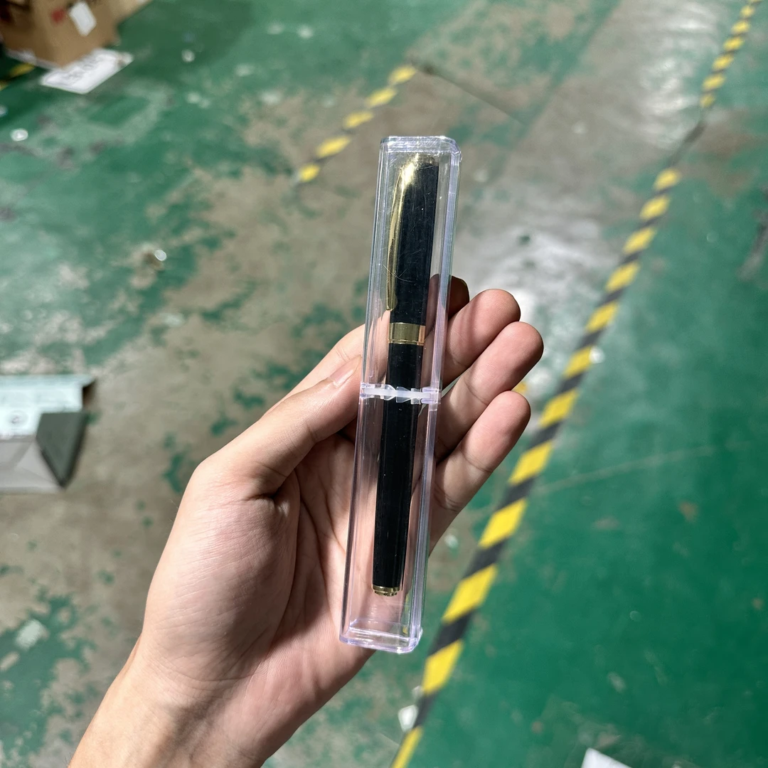 Y1606 晨光暗尖钢笔-黑色外观QHGT
