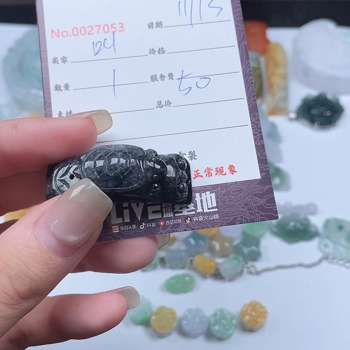 颈饰未镶嵌翡翠叫****