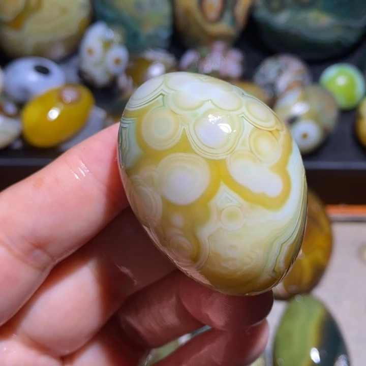 未镶嵌玛瑙/玉髓珠宝半成品106