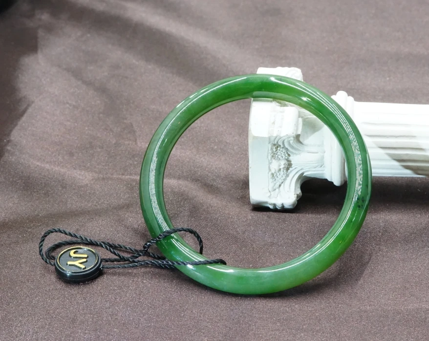 和田玉碧玉手镯 BJ021106