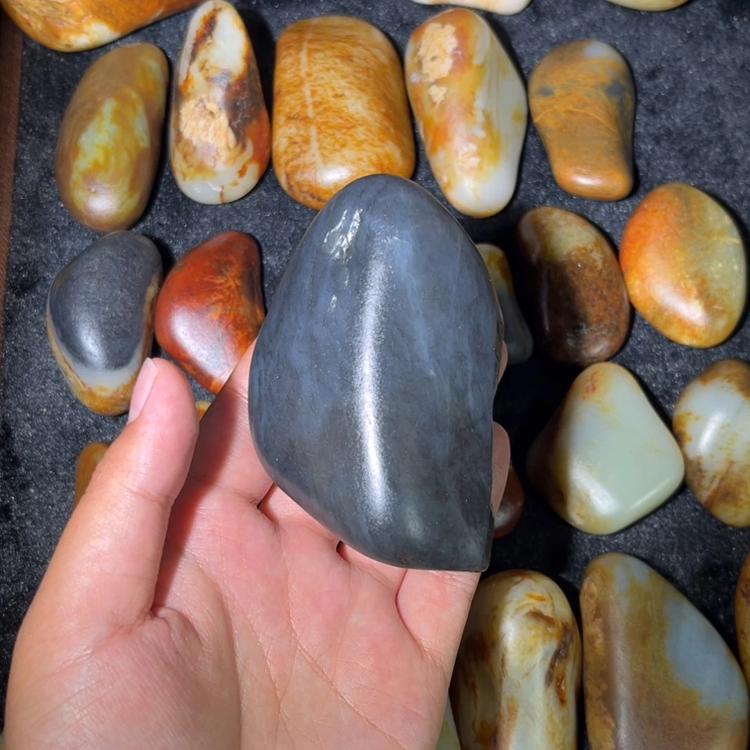 和田玉未镶嵌挂件305.8