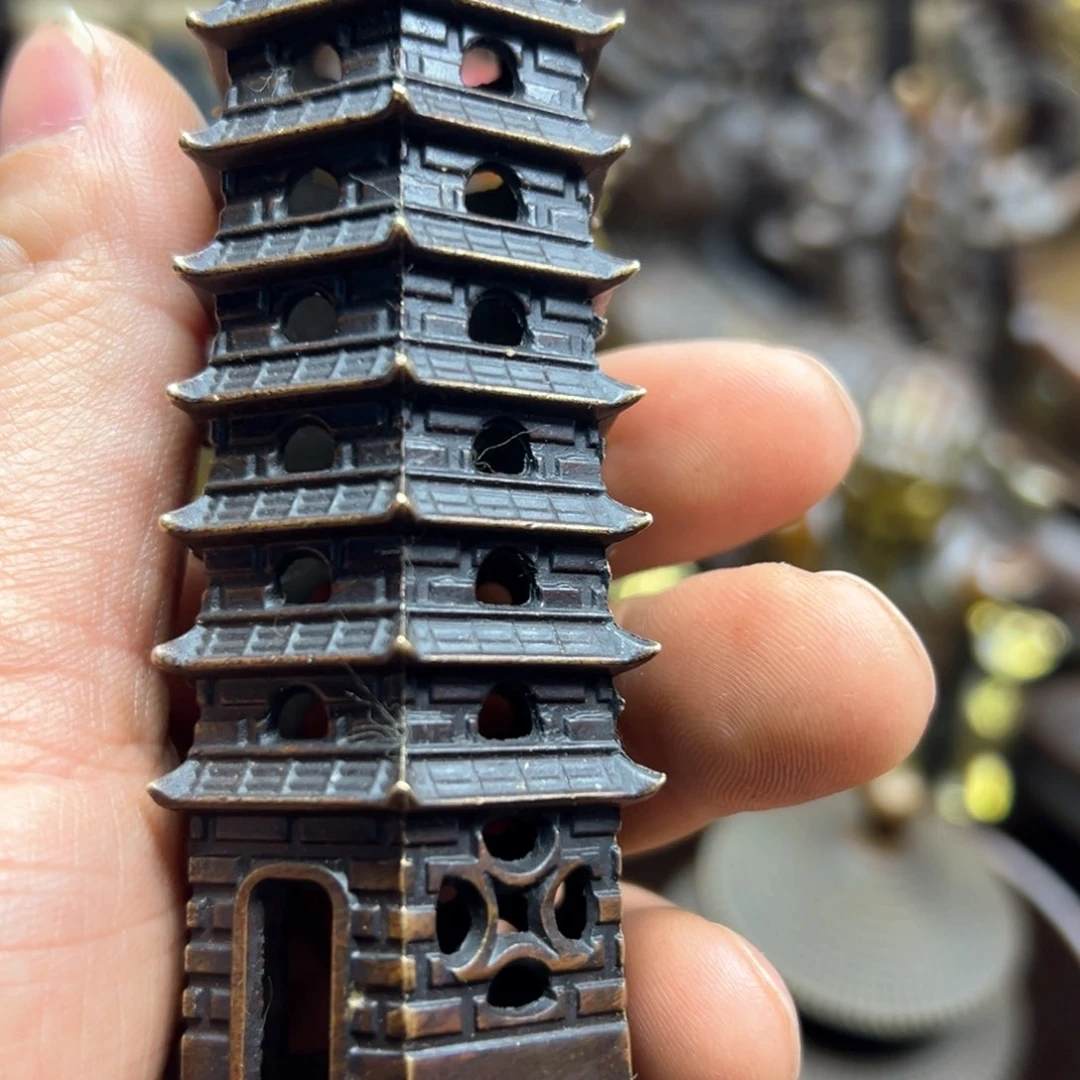 铜摆件欢迎欢迎你