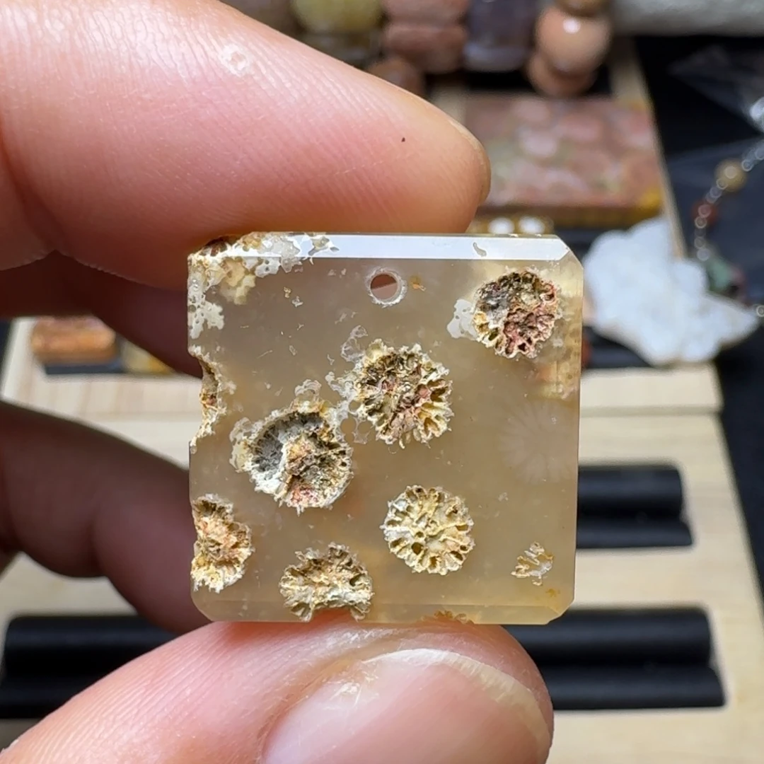 硅化玉未镶嵌纯天然色有机玉石保真色