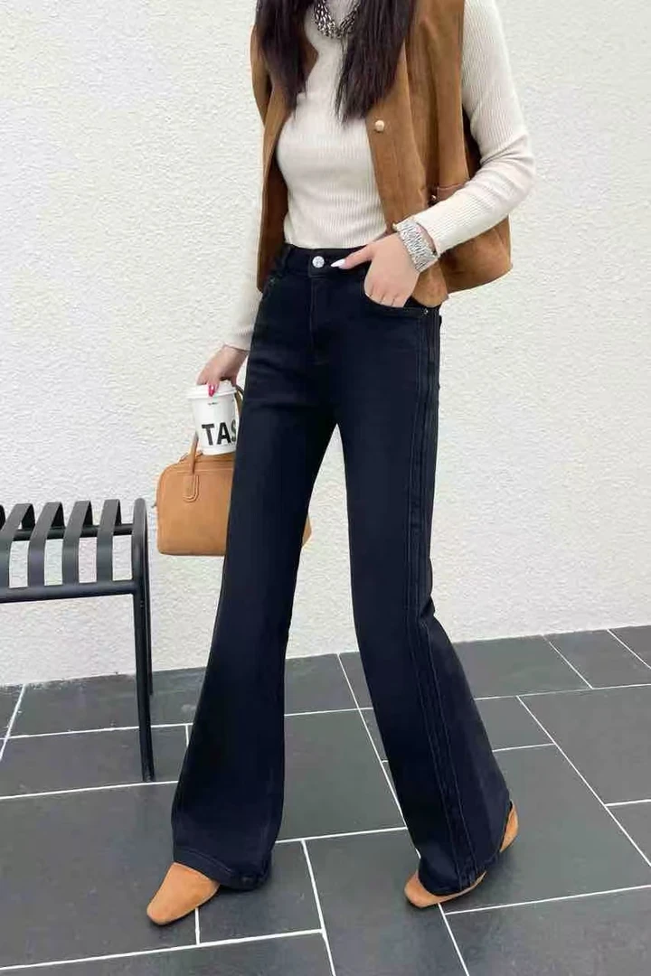 9620高腰直筒时尚裤