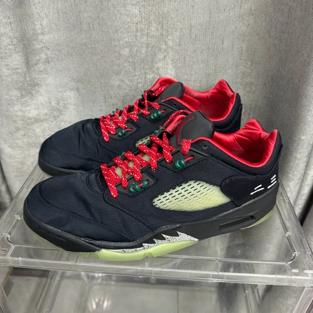 44.5码 aj5中国玉 内饰瑕疵