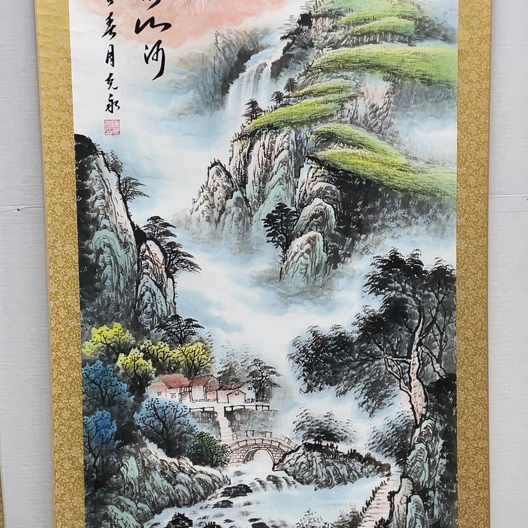 国画老师手笔手绘作品y