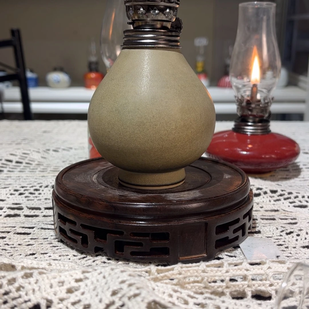 摆件景德镇陶瓷手工香薰灯