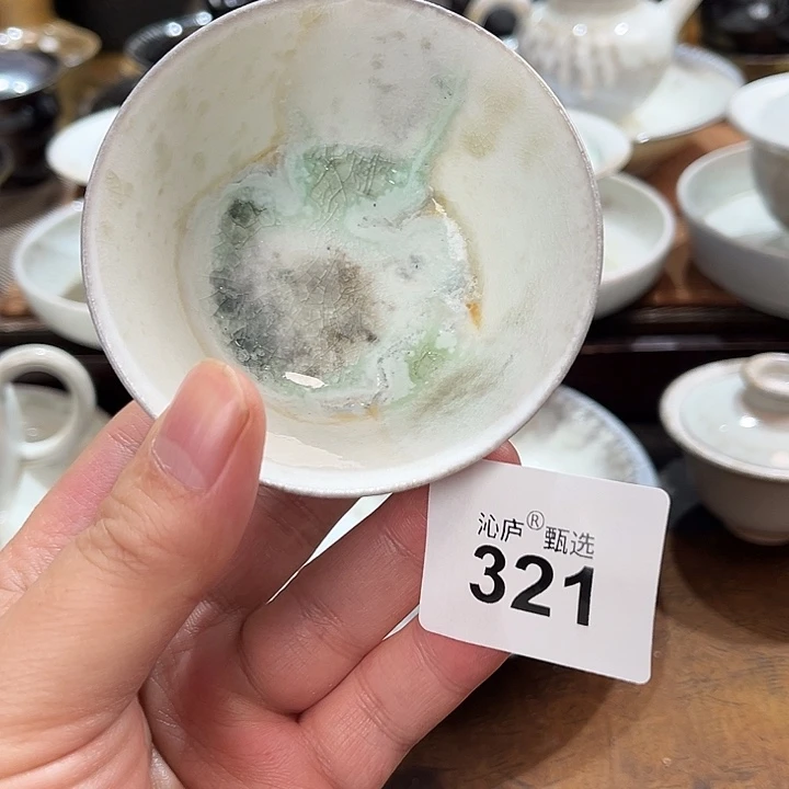 沁庐柴窑古法柴烧全手工茶具