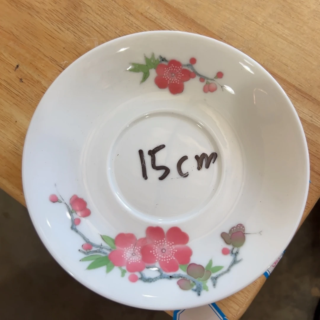 醴陵高温瓷手绘杯托