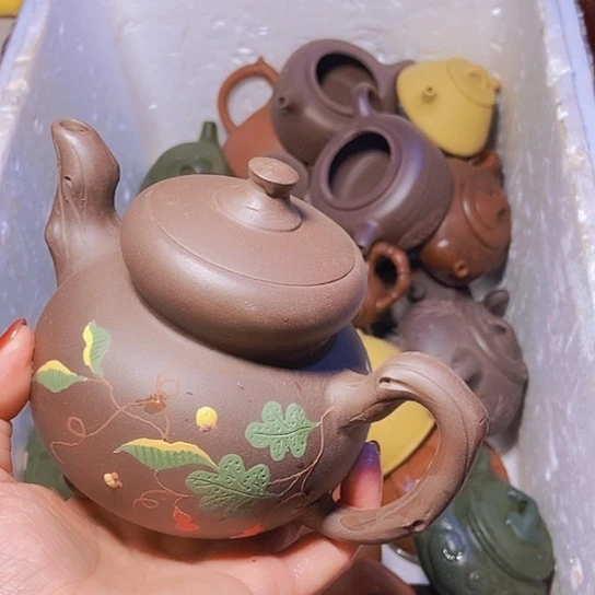 茶壶紫砂全手工制作宜兴紫砂