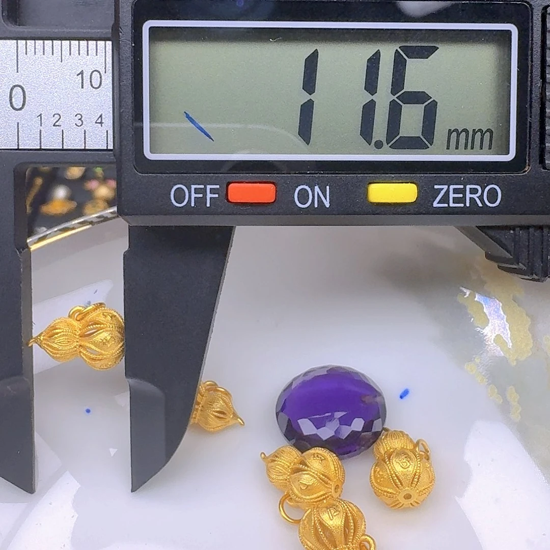 银S925镶嵌紫晶颈饰紫水晶925镶嵌112