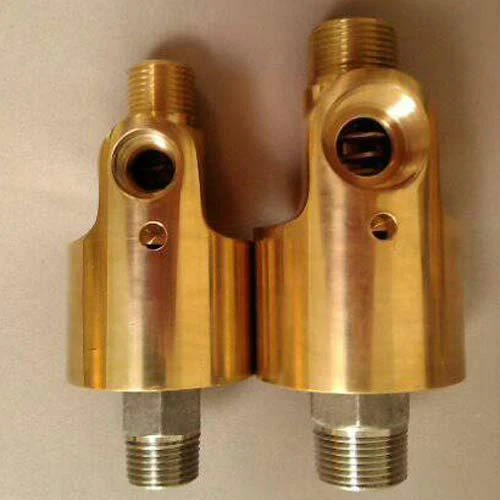 HS型双向通水铜旋转接头8/10/15/20/25/32/40/50 3/4/6分1/1.2寸