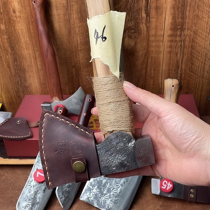 *****高碳锰钢46号斧头王氏铁匠