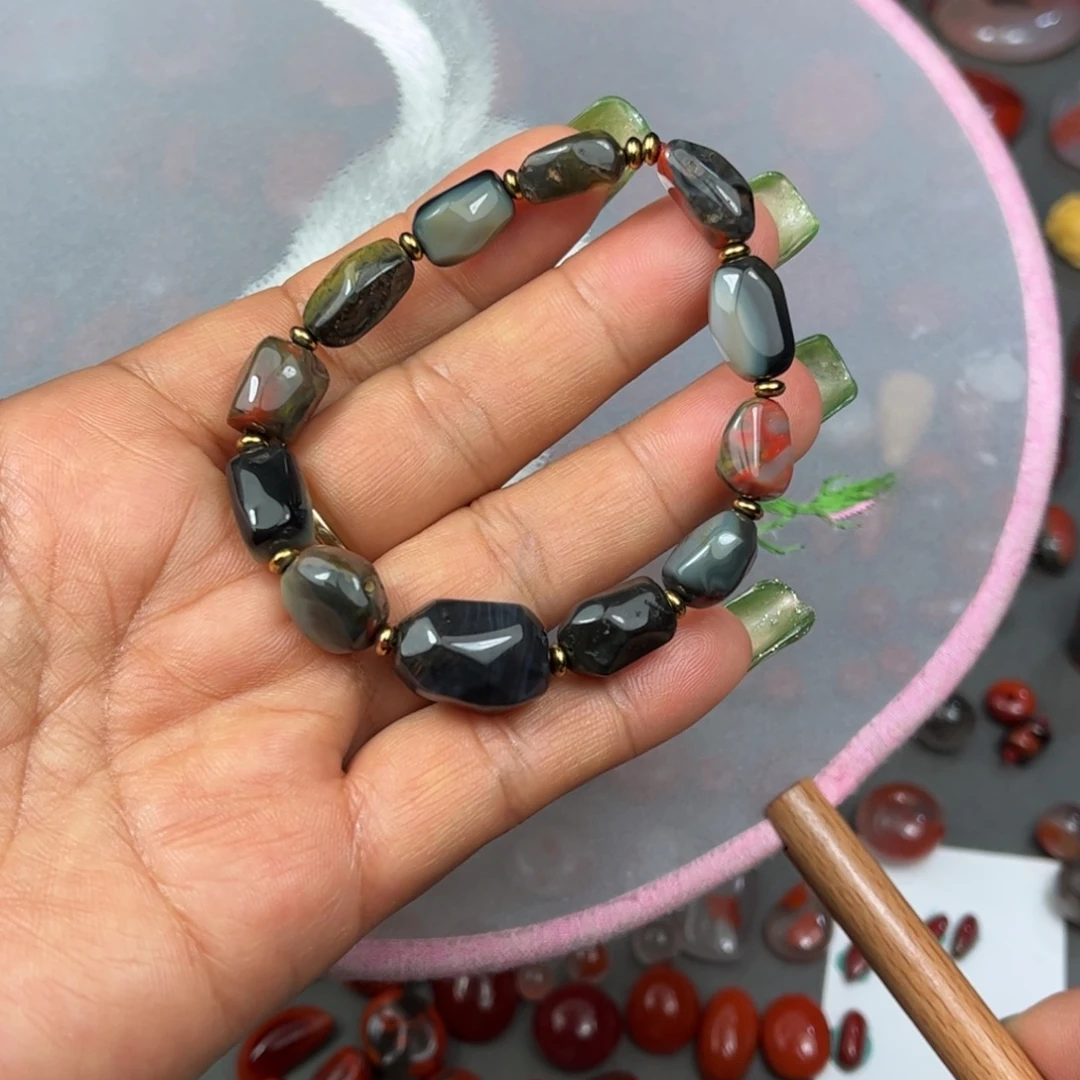 南红玛瑙未镶嵌手串