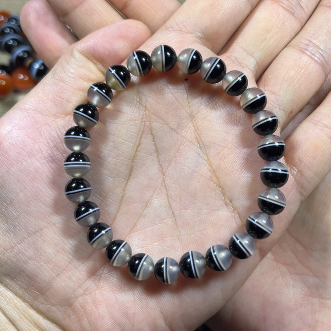 玛瑙/玉髓未镶嵌手链