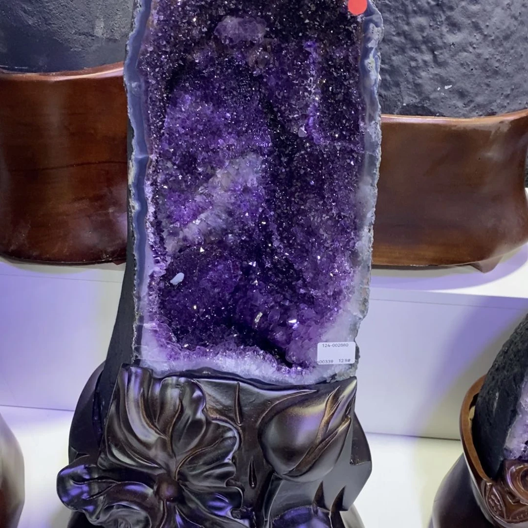 未镶嵌大型摆件（非配饰）紫晶