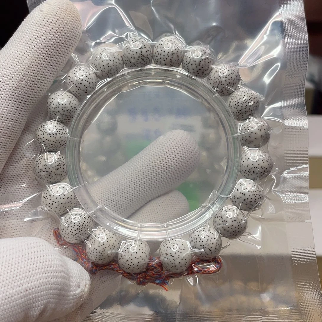 星月菩提吊坠13苹果圆脱脂顺白针尖星手持