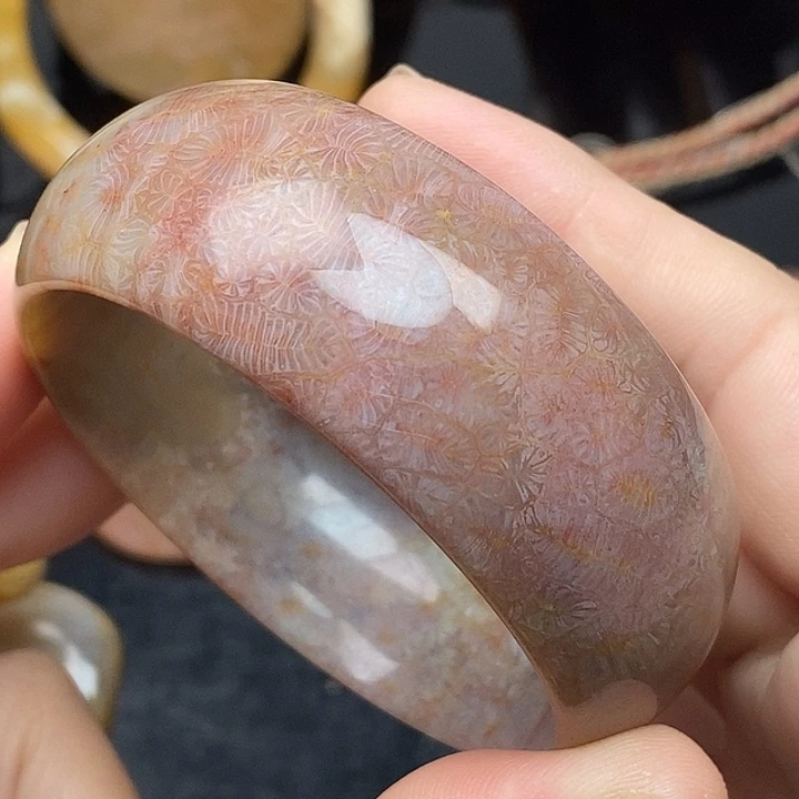 硅化玉未镶嵌颈饰53.5