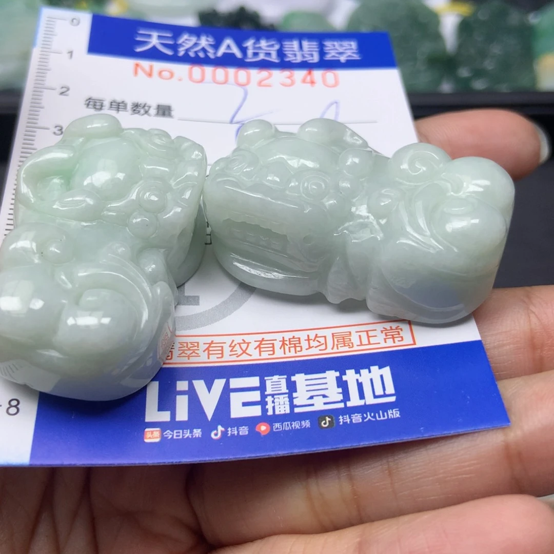 翡翠颈饰未镶嵌天然翡翠