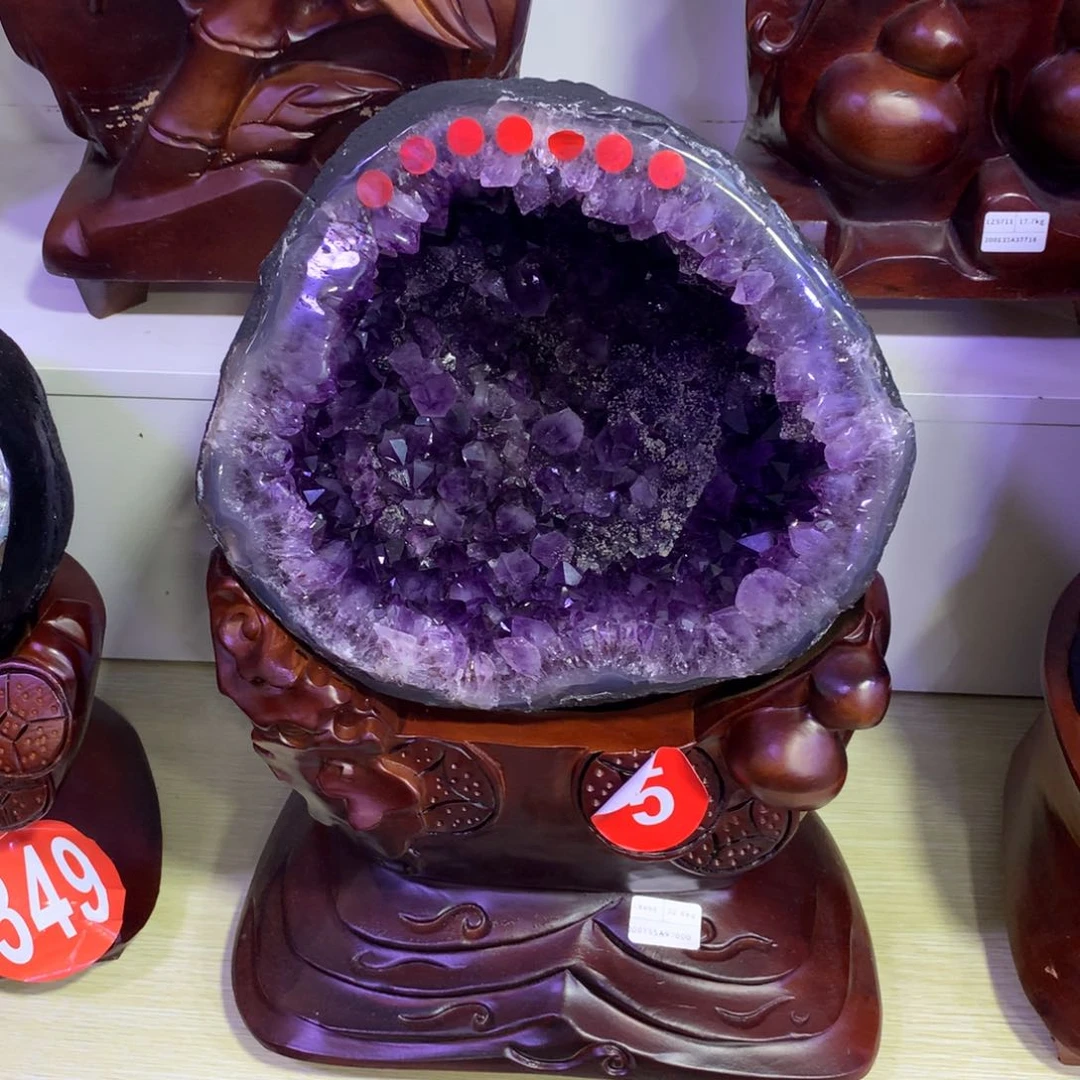 未镶嵌紫晶大型摆件（非配饰）