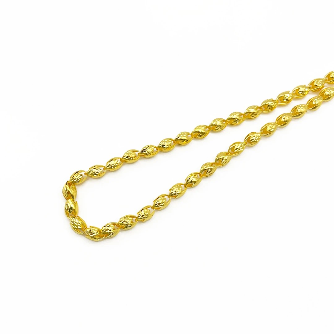 链子足银 足银项链-卡7郁金香项链（简约时尚）