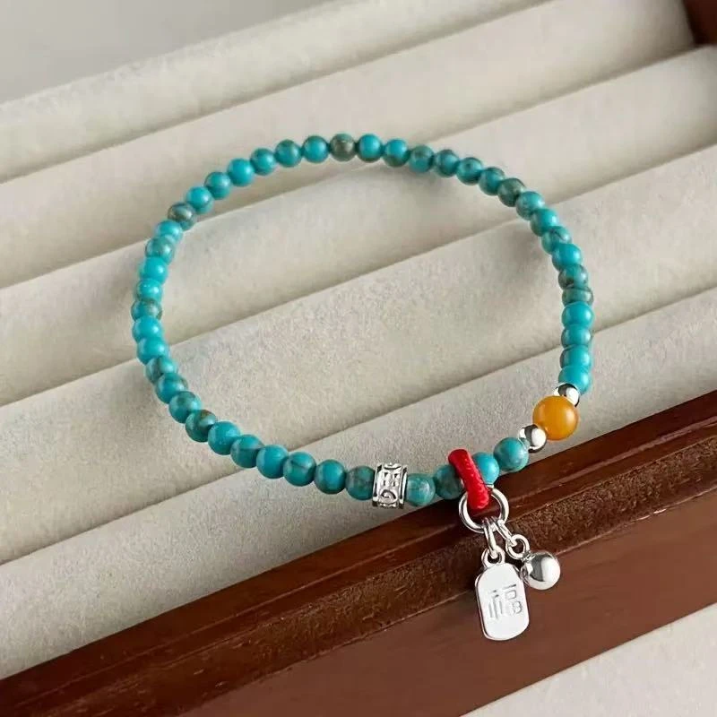 925银树脂手链 新款气质时尚百搭轻奢简约手链SC0523