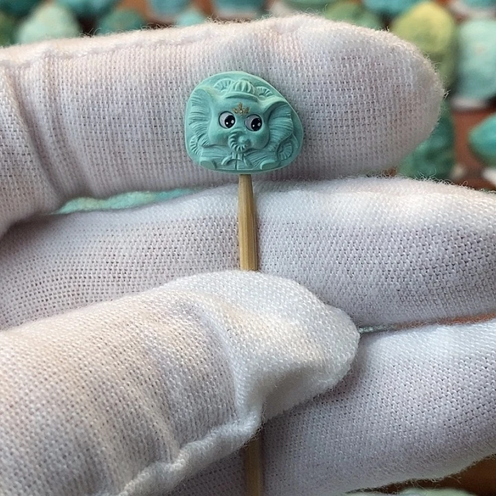 绿松石未镶嵌配饰