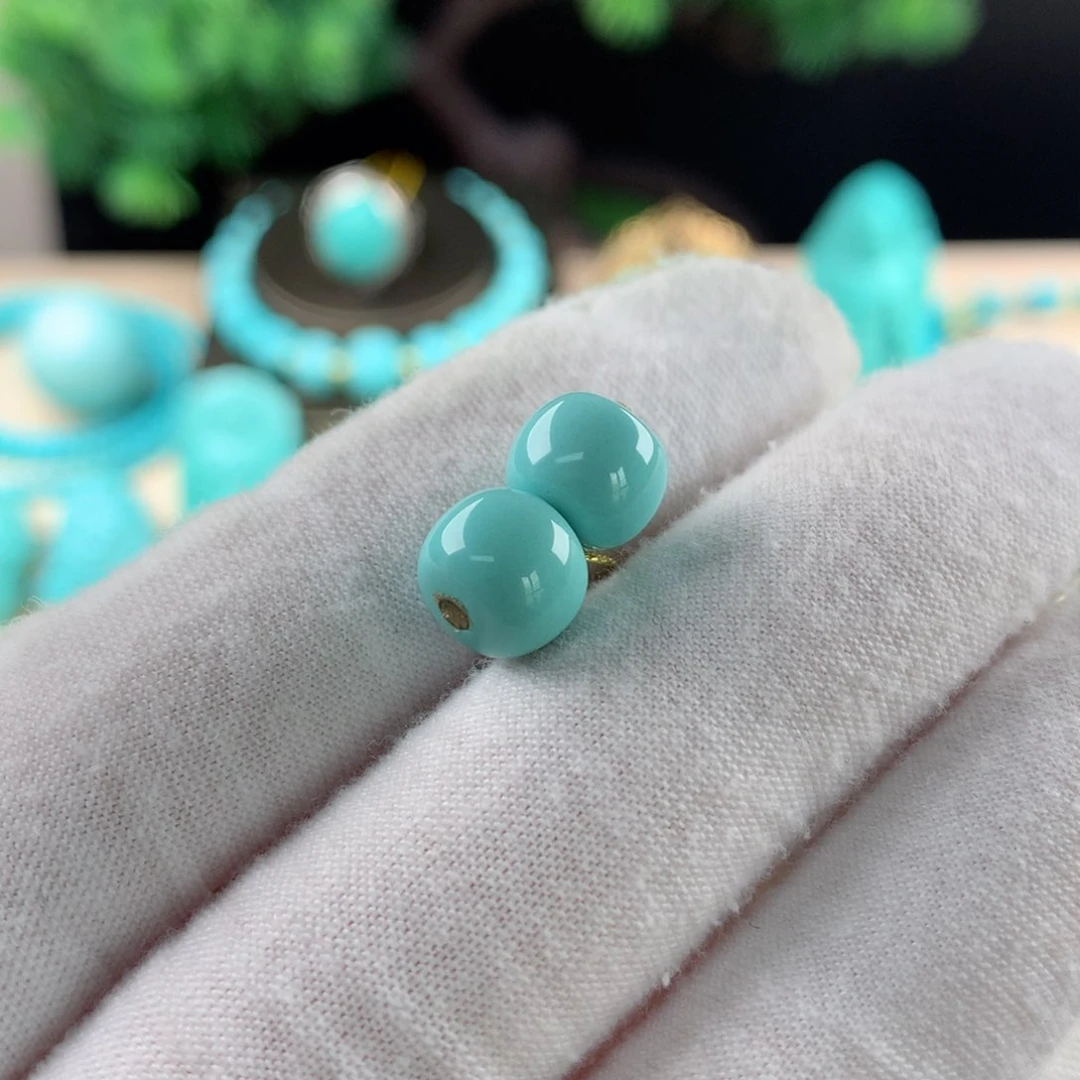 绿松石配珠卡8.8未镶嵌