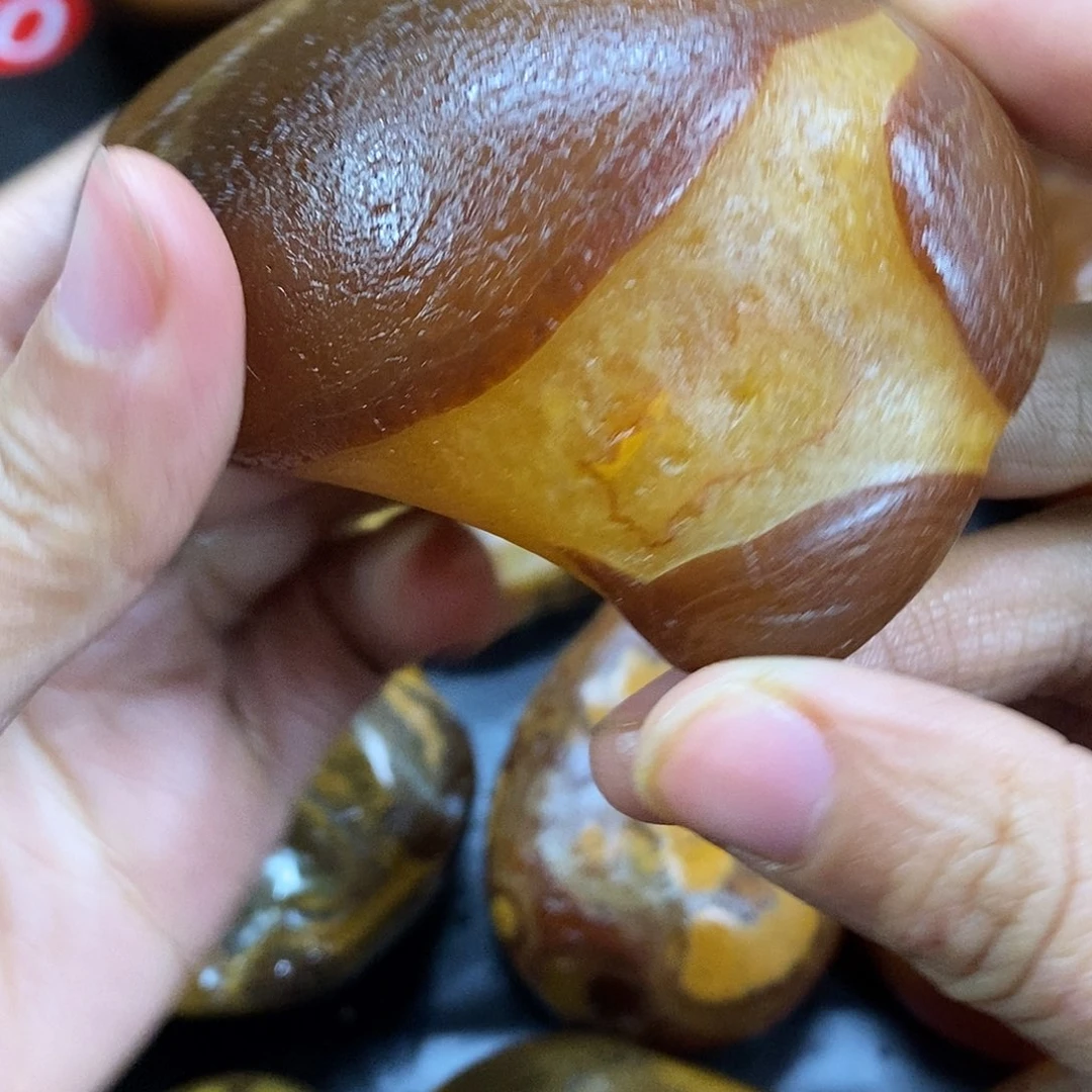 玛瑙/玉髓未镶嵌手把件
