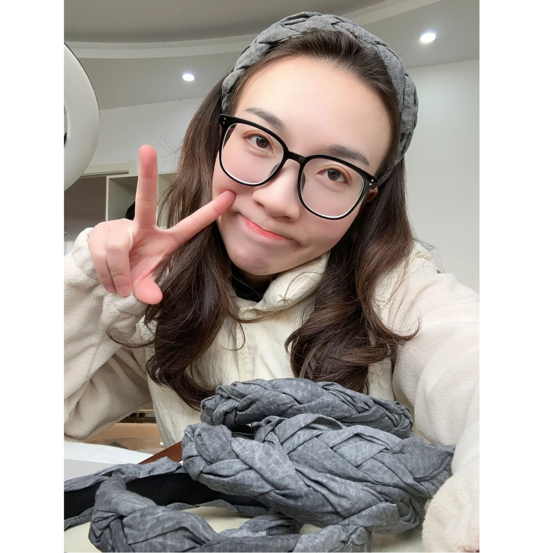 侘寂风编织发箍 手工宽边百搭时尚发饰头饰头箍