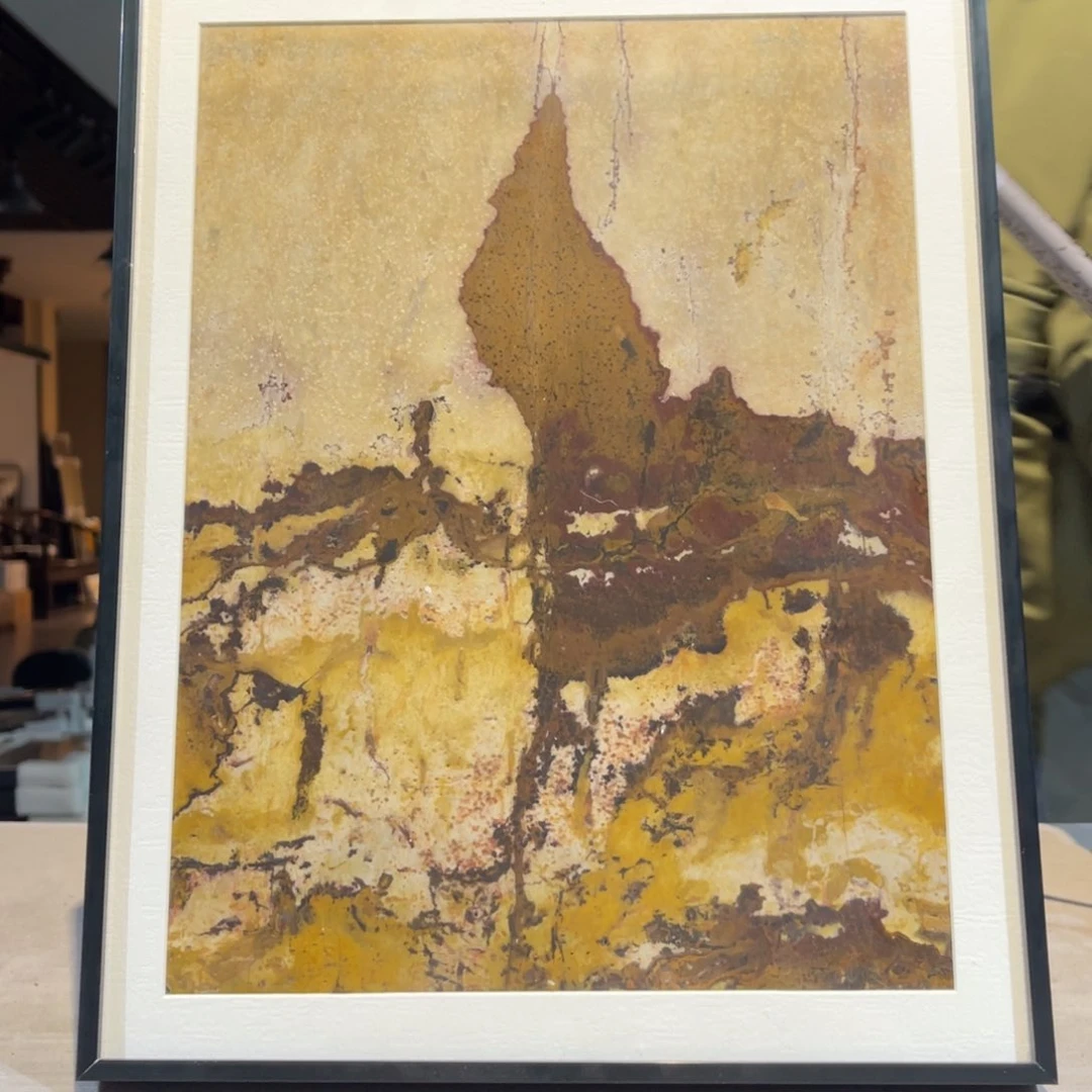 彩石31/39 三峡清江画面石 独树一帜