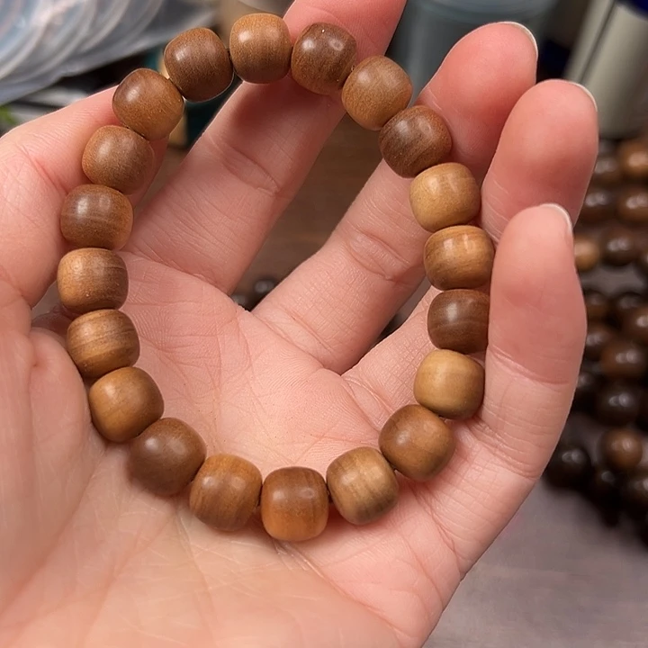 手串/手链檀香木9×10横纹黑肉药香