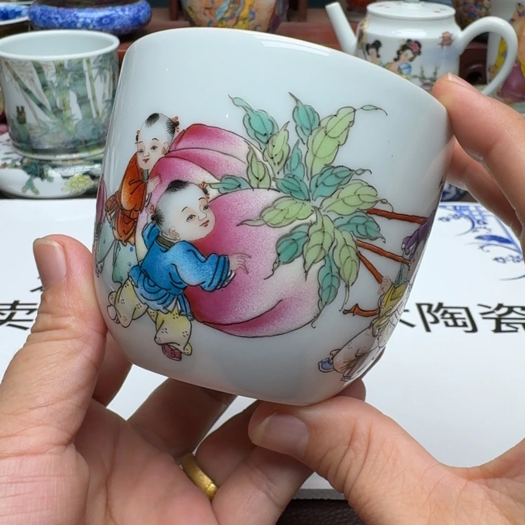 景德镇手工手绘展示