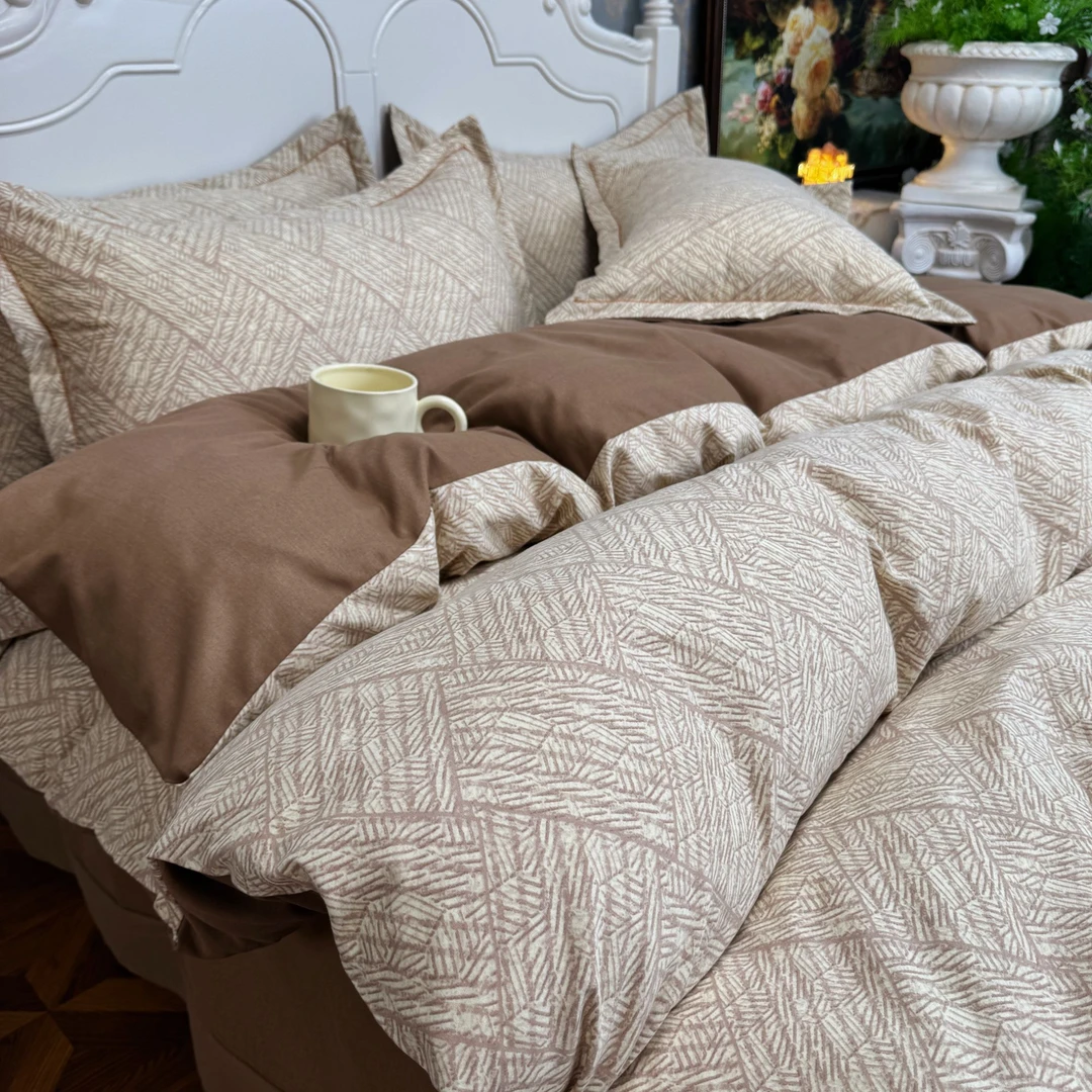 【年终大促 清】新款秋冬加厚保暖磨毛四件套 透气防寒被单防静电