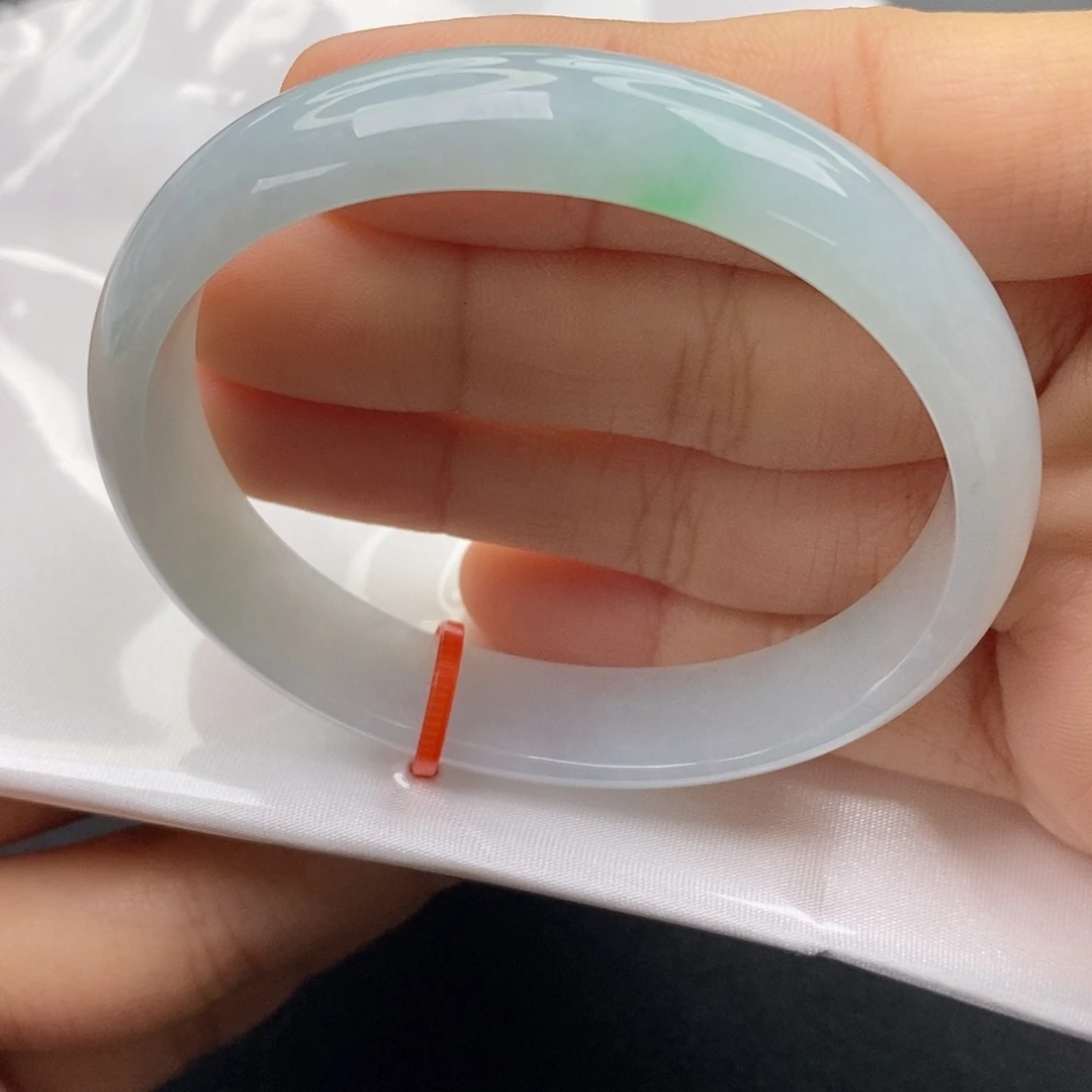 翡翠未镶嵌手镯（贵妃镯）5455贵妃