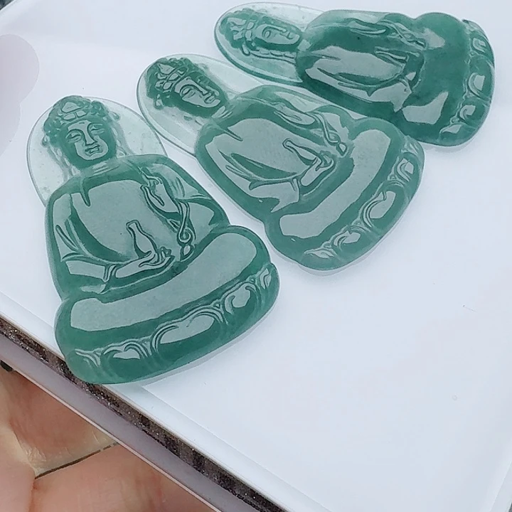 翡翠未镶嵌颈饰天然的A货翡翠多样性发其一