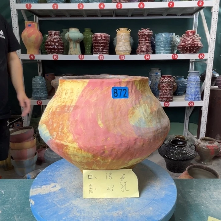 景德镇陶瓷花盆花器872