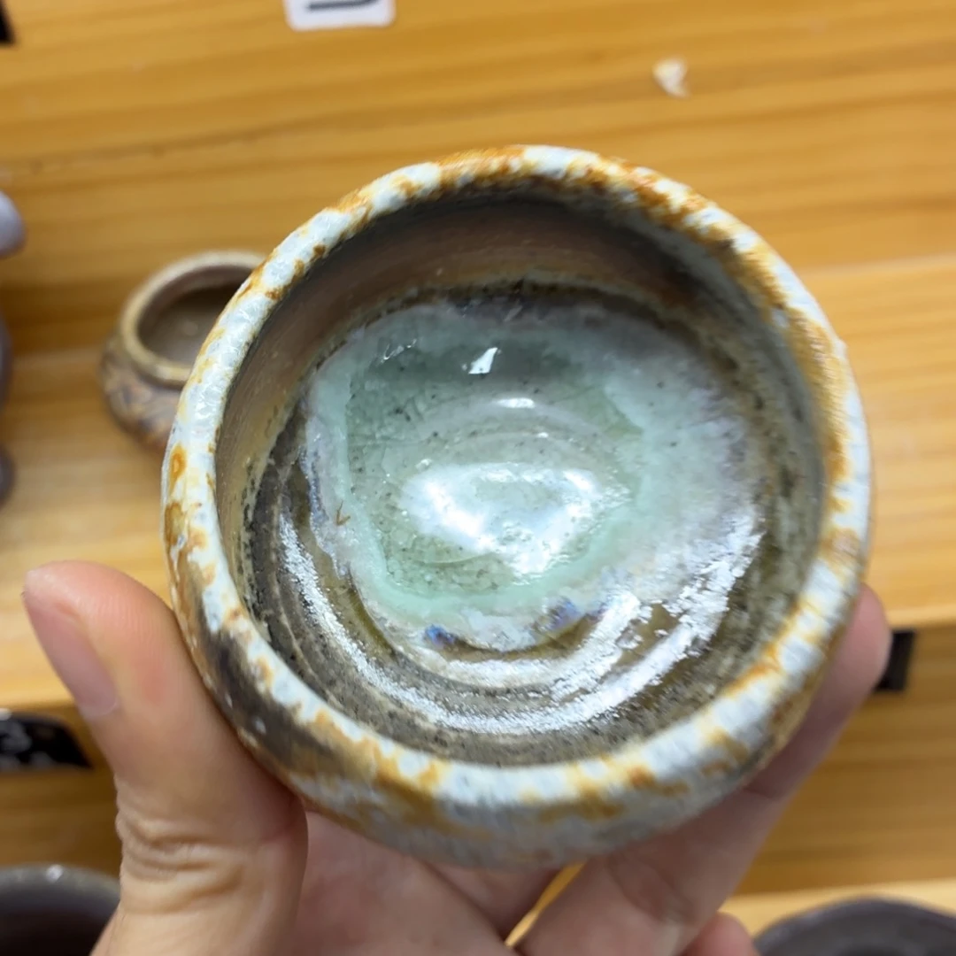 陶园柴烧，精品高货444失圆