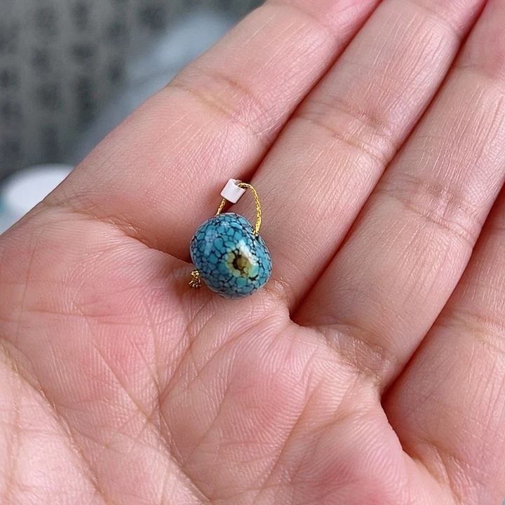 未镶嵌绿松石珠宝奇石9.7