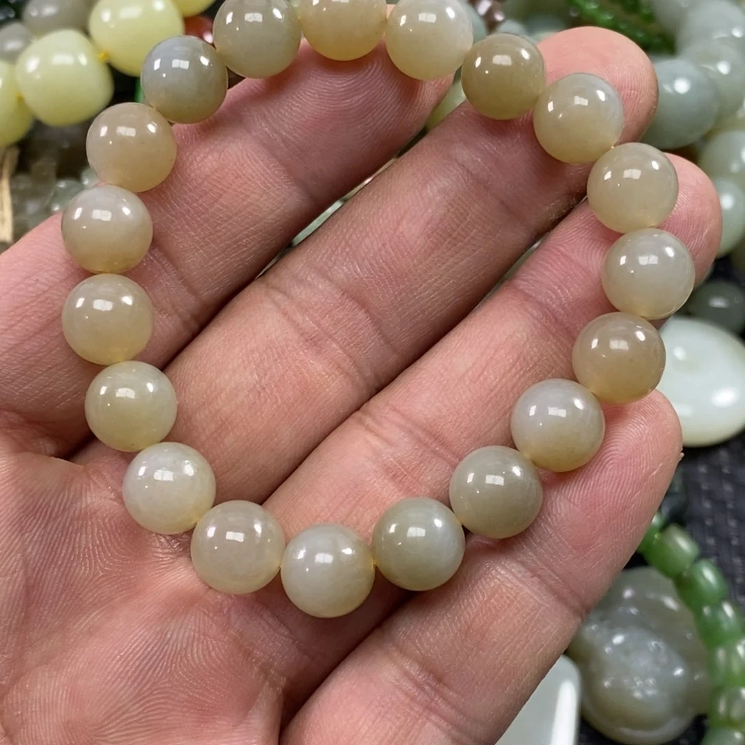 和田玉手链未镶嵌