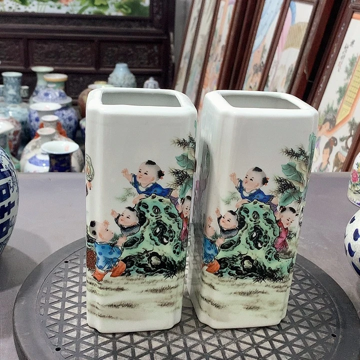 陶摆件博古架陶瓷摆件