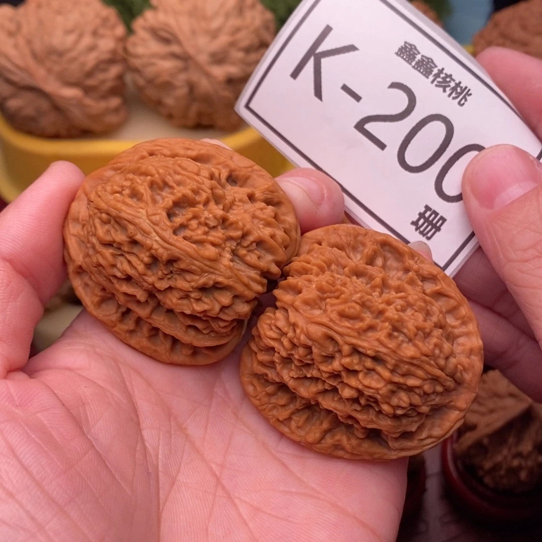 桃核把件南疆41…..