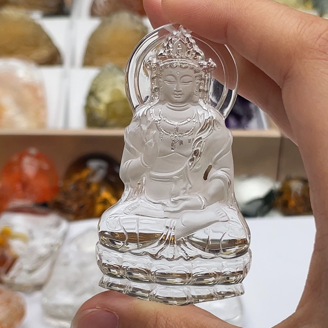 神***仙未镶嵌水晶颈饰定制吊坠