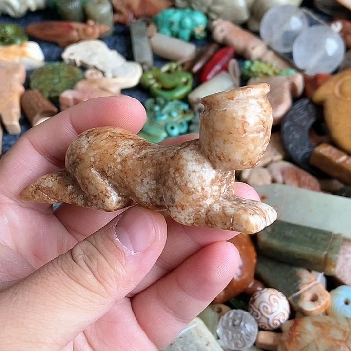 和田玉未镶嵌颈饰15